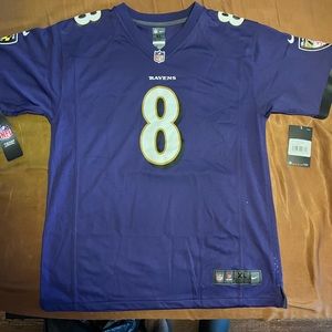 Baltimore Ravens Lamar Jackson Youth XL Jersey
